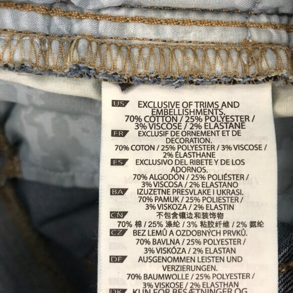 5.11 TACTICAL Womens Size 8 Short BRITTA Slim Leg Dark Wash Stretch Denim Jeans - Picture 6 of 15